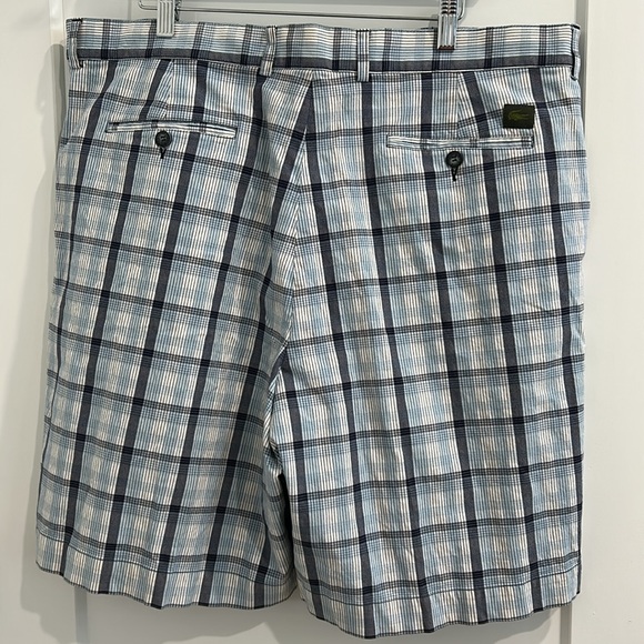 Lacoste Classic Fit Check / Plaid Bermuda Shorts |. Size 40 with 9” inseam - Picture 5 of 9